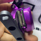 TANKE RUSH HYDRAULIC CALIPER VIOLET ( FRONT ) ACTUATED DISC BRAKE CALIPER