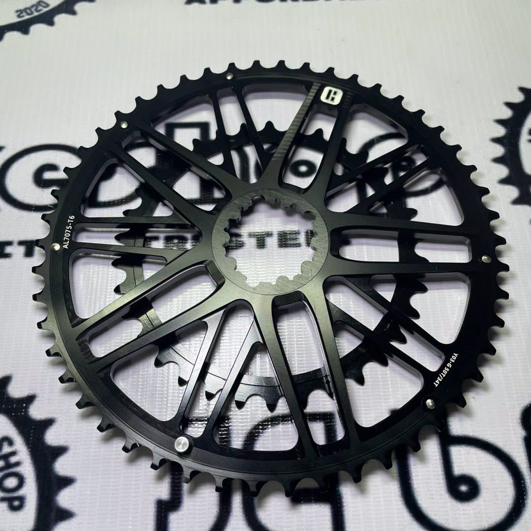 MEROCA 50 / 34 GXP DIRECT MOUNT CHAINRING BLACK