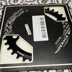 104 BCD narrow wide chainring close up teeth design