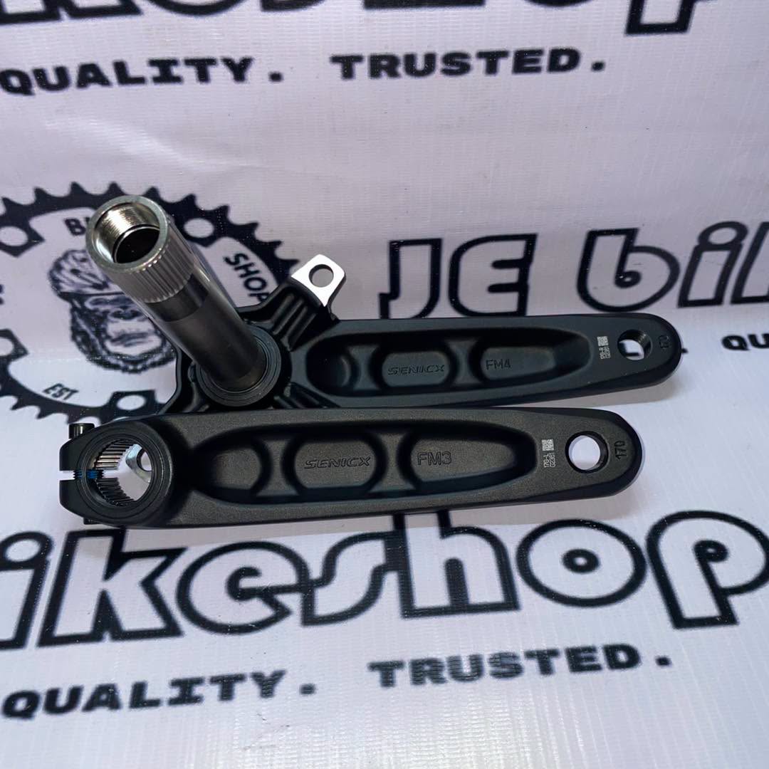 SENICX CRANK ARM 104 BCD 170MM BLACK