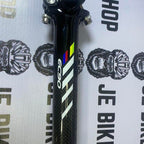 EC90 zero setback seat post in glossy black carbon fiber for road and MTB bikes