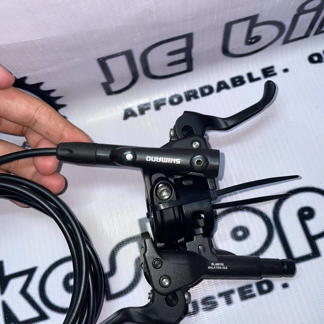 DEORE M6100 HYDRAULIC BRAKE SET DETACHABLE LEVER READY INTERNAL
