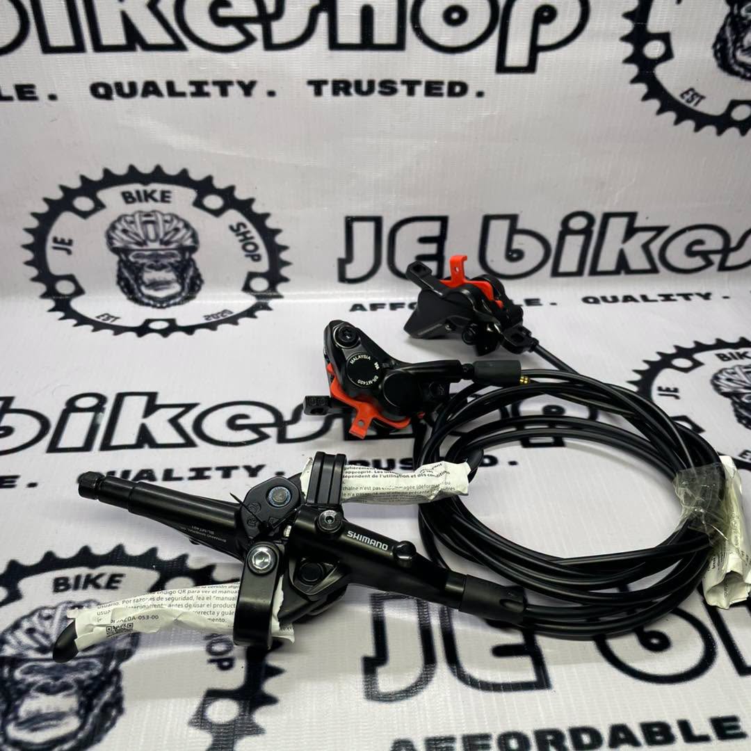 SHIMANO MT401 LEVER + MT420 QUAD PISTON CALIPER INTERNAL HYDRAULIC BRAKE