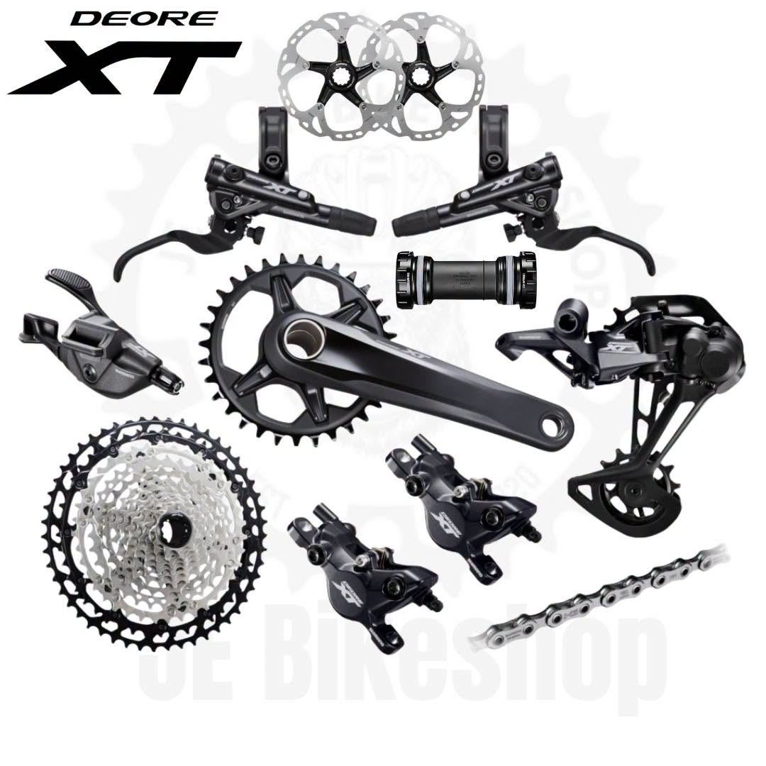 SHIMANO DEORE XT M8100 GROUPSET AND M8120 CRANKSET