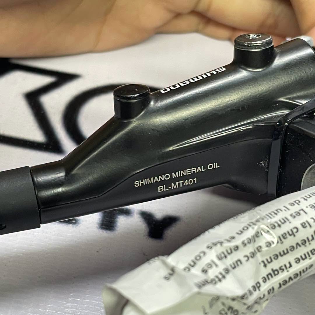 SHIMANO MT401 LEVER + MT420 QUAD PISTON CALIPER INTERNAL HYDRAULIC BRAKE
