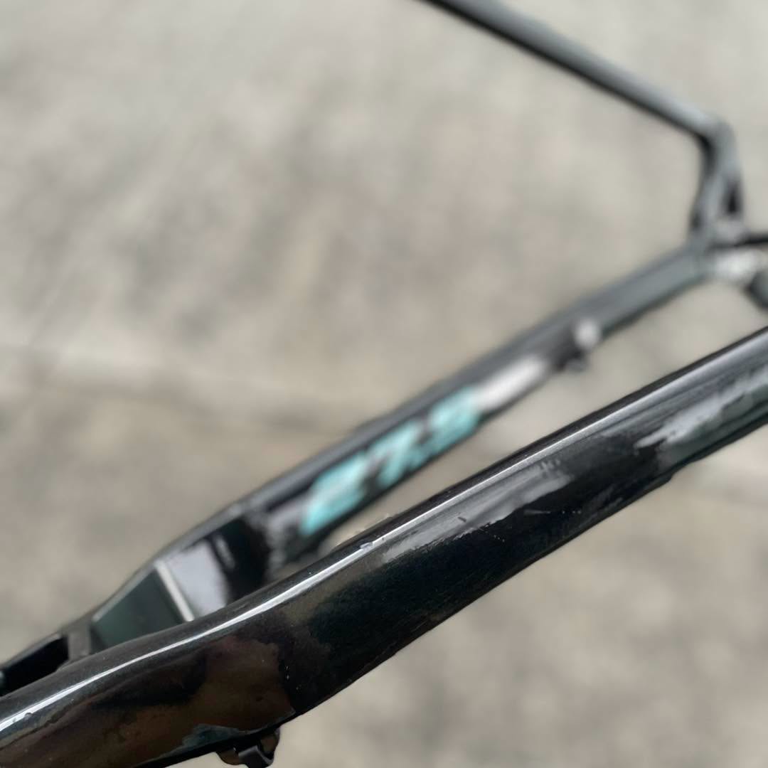 MOUNTAINPEAK AGILE 27.5 MEDIUM MATTE BLACK BLUE FRAME