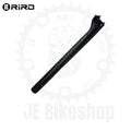 RIRO 30.8 X 400 MM SETBACK CARBON GLOSSY BLACK SEATPOST