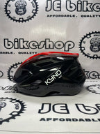 KYNO BLACK RED  LARGE HELMET