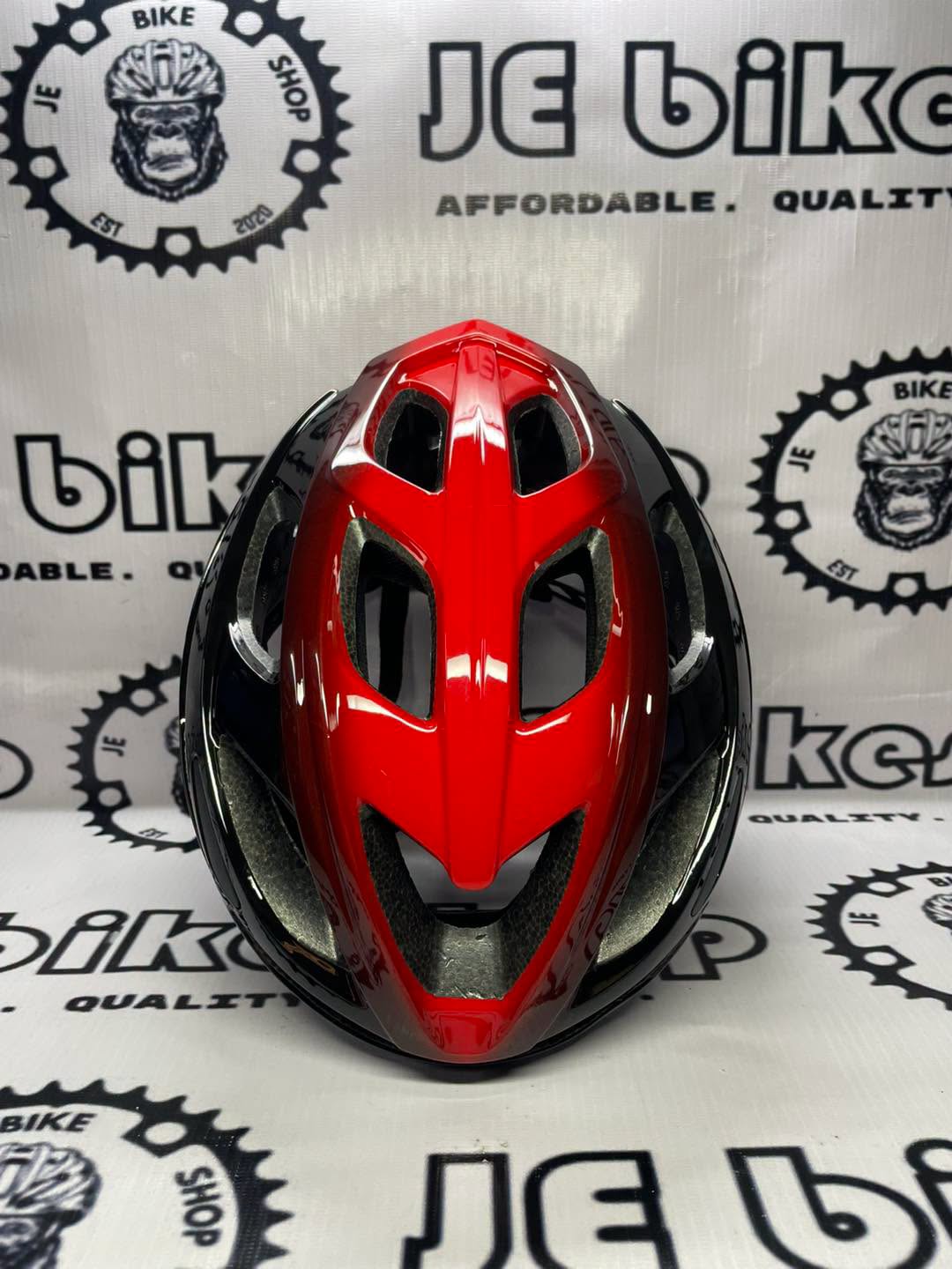 KYNO BLACK RED  LARGE HELMET