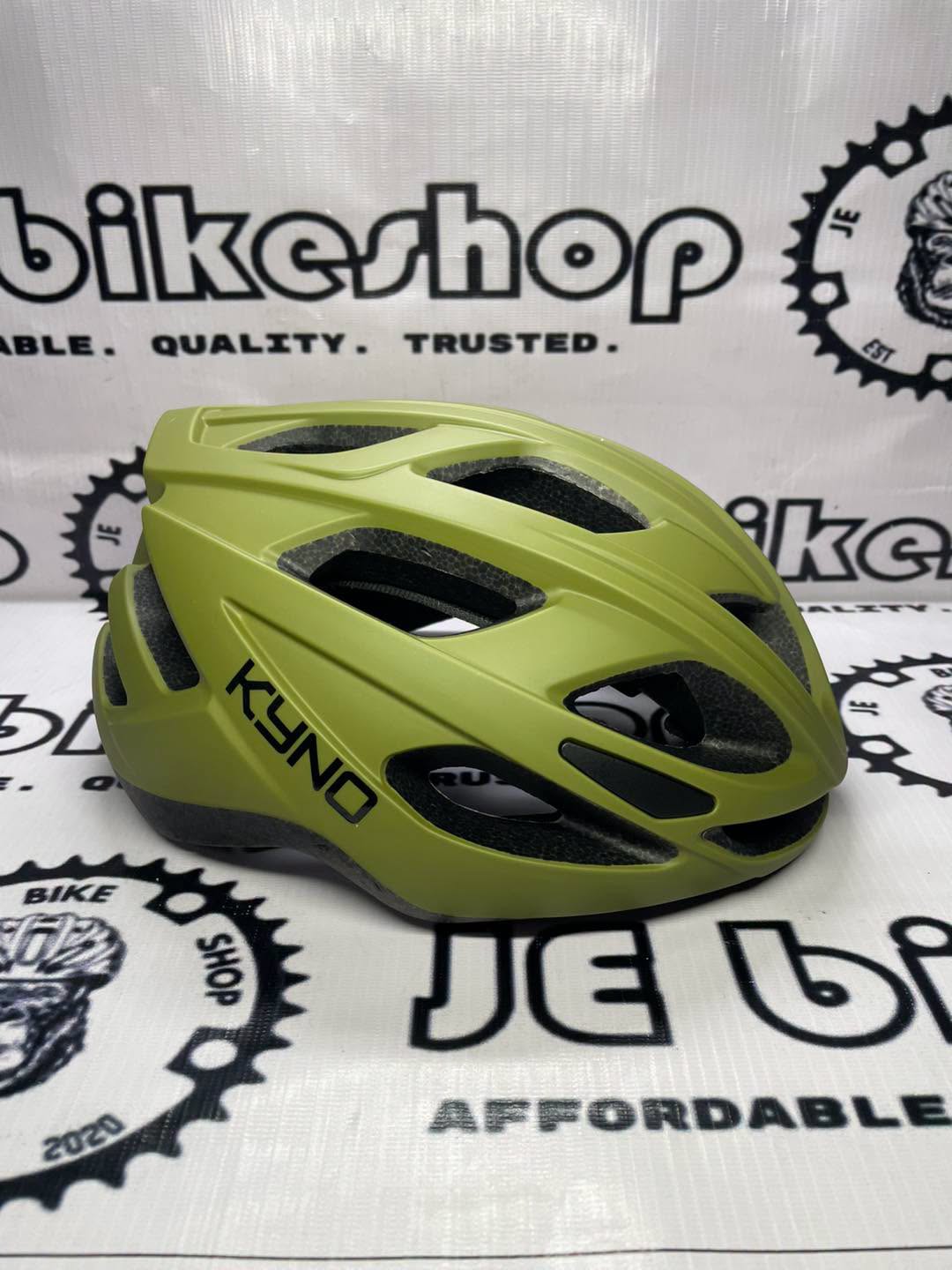 KYNO NAVY GREEN LARGE HELMET