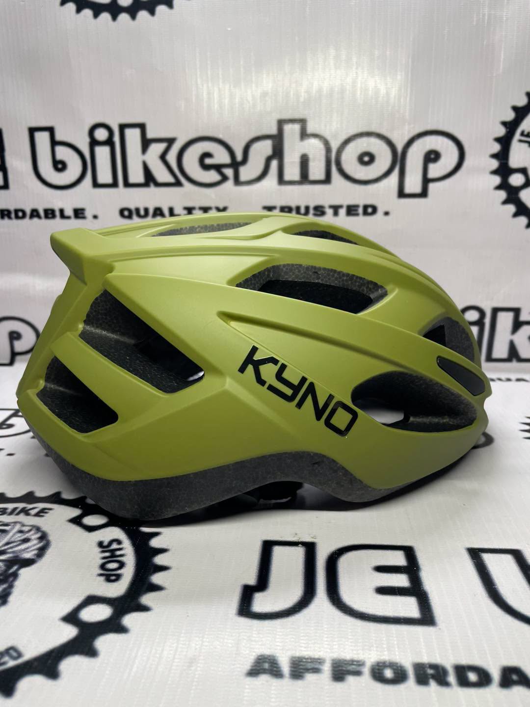 KYNO NAVY GREEN LARGE HELMET