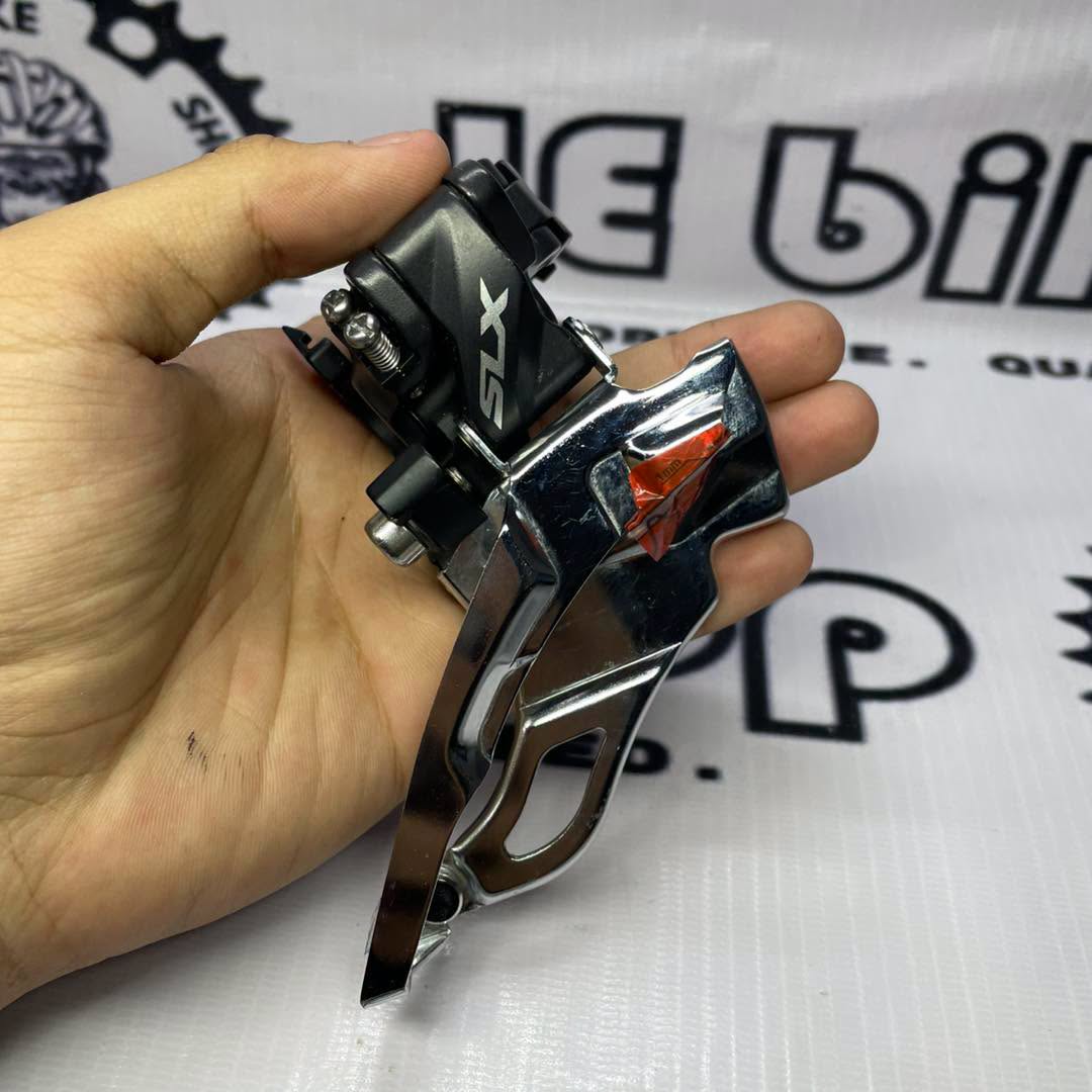 SHIMANO SLX M671A 3X TOP SWING DUAL PULL FRONT DERAILLEUR