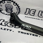 RIRO 31.6 400MM CARBON SETBACK MATTE WHITE SEATPOST