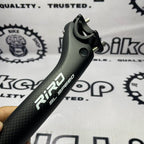 RIRO 31.6 400MM CARBON SETBACK MATTE WHITE SEATPOST