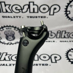 RIRO 31.6 X 350 MM CARBON SETBACK GLOSSY BLACK SEATPOST