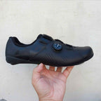SANTIC BLACK ROAD CLEATS SHOES SIZE 40