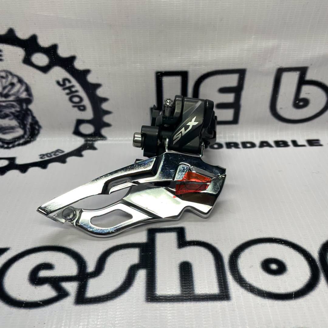 SHIMANO SLX M671A 3X TOP SWING DUAL PULL FRONT DERAILLEUR