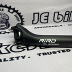 RIRO 31.6 400MM CARBON SETBACK MATTE WHITE SEATPOST