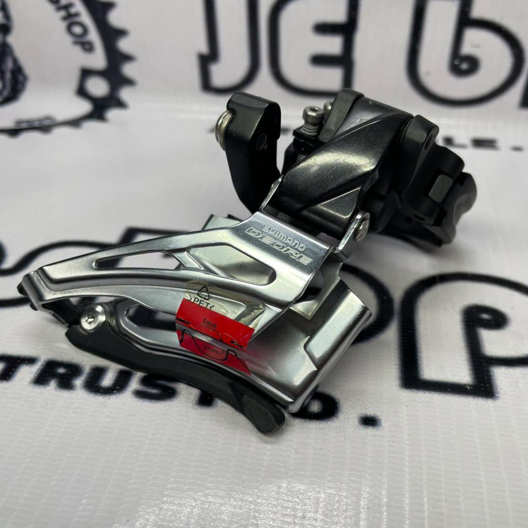 SHIMANO DEORE M6025 2X DOWN SWING CLAMP FRONT DERAILLEUR
