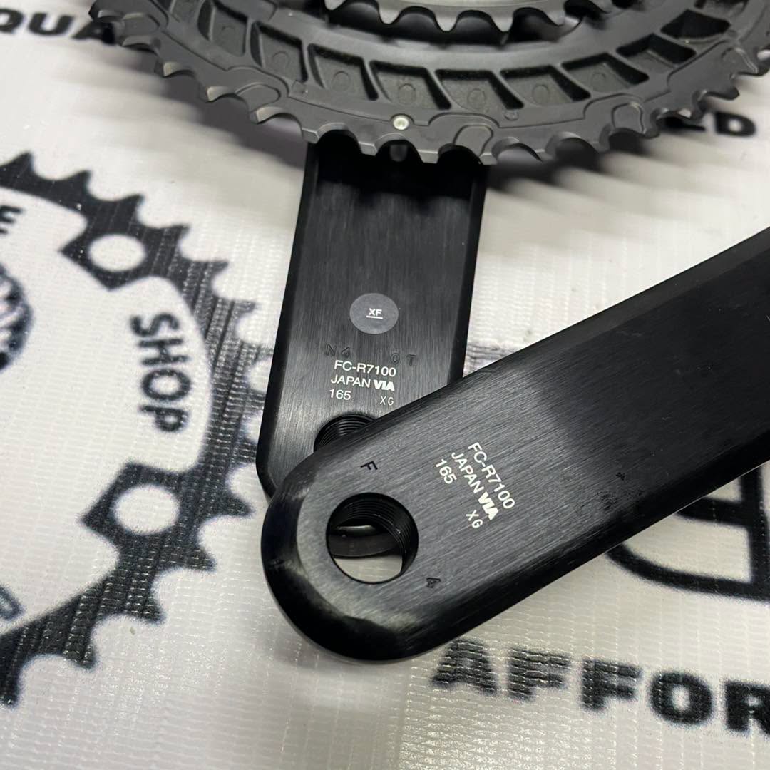 SHIMANO 105 R7100 165MM 50 - 34T CRANK SET