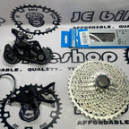SHIMANO DEORE M4120 W SHIMANO CHAIN & M4100 11-42T COGS 10S UPKIT