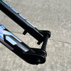 TANKE TF300 BLACK TA BOOST AIR SUSPENSION FORK 27.5 + FITS IN 29ER 80MM TRAVEL