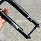 TANKE TF300 BLACK TA BOOST AIR SUSPENSION FORK 27.5 + FITS IN 29ER 80MM TRAVEL