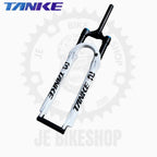 TANKE 32 29ER WHITE NON TAPERED QR AIR FORK 120MM TRAVEL