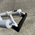 TANKE 32 29ER WHITE NON TAPERED QR AIR FORK 120MM TRAVEL