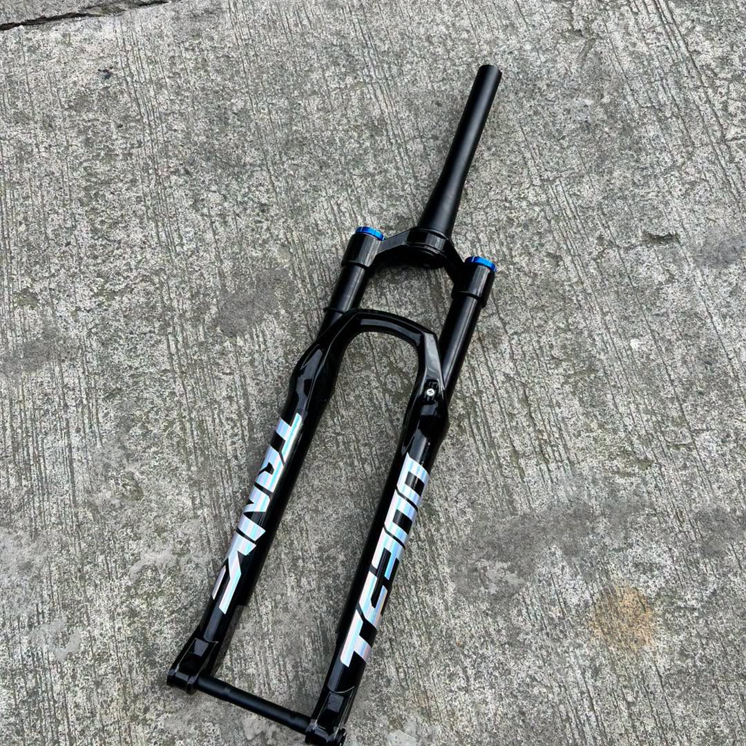 TANKE TF300 BLACK TA BOOST AIR SUSPENSION FORK 27.5 + FITS IN 29ER 80MM TRAVEL