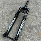 TANKE TF300 BLACK TA BOOST AIR SUSPENSION FORK 27.5 + FITS IN 29ER 80MM TRAVEL