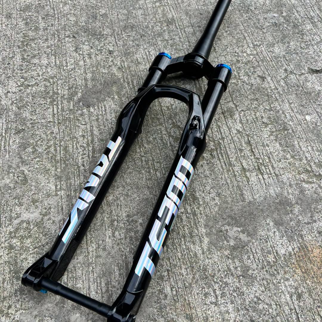 TANKE TF300 BLACK TA BOOST AIR SUSPENSION FORK 27.5 + FITS IN 29ER 80MM TRAVEL