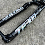 TANKE TF300 BLACK TA BOOST AIR SUSPENSION FORK 27.5 + FITS IN 29ER 80MM TRAVEL