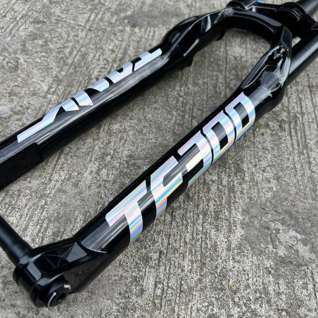 TANKE TF300 BLACK TA BOOST AIR SUSPENSION FORK 27.5 + FITS IN 29ER 80MM TRAVEL