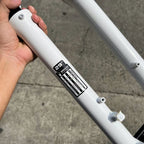 TANKE 32 29ER WHITE NON TAPERED QR AIR FORK 120MM TRAVEL