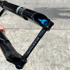 TANKE TF300 BLACK TA BOOST AIR SUSPENSION FORK 27.5 + FITS IN 29ER 80MM TRAVEL
