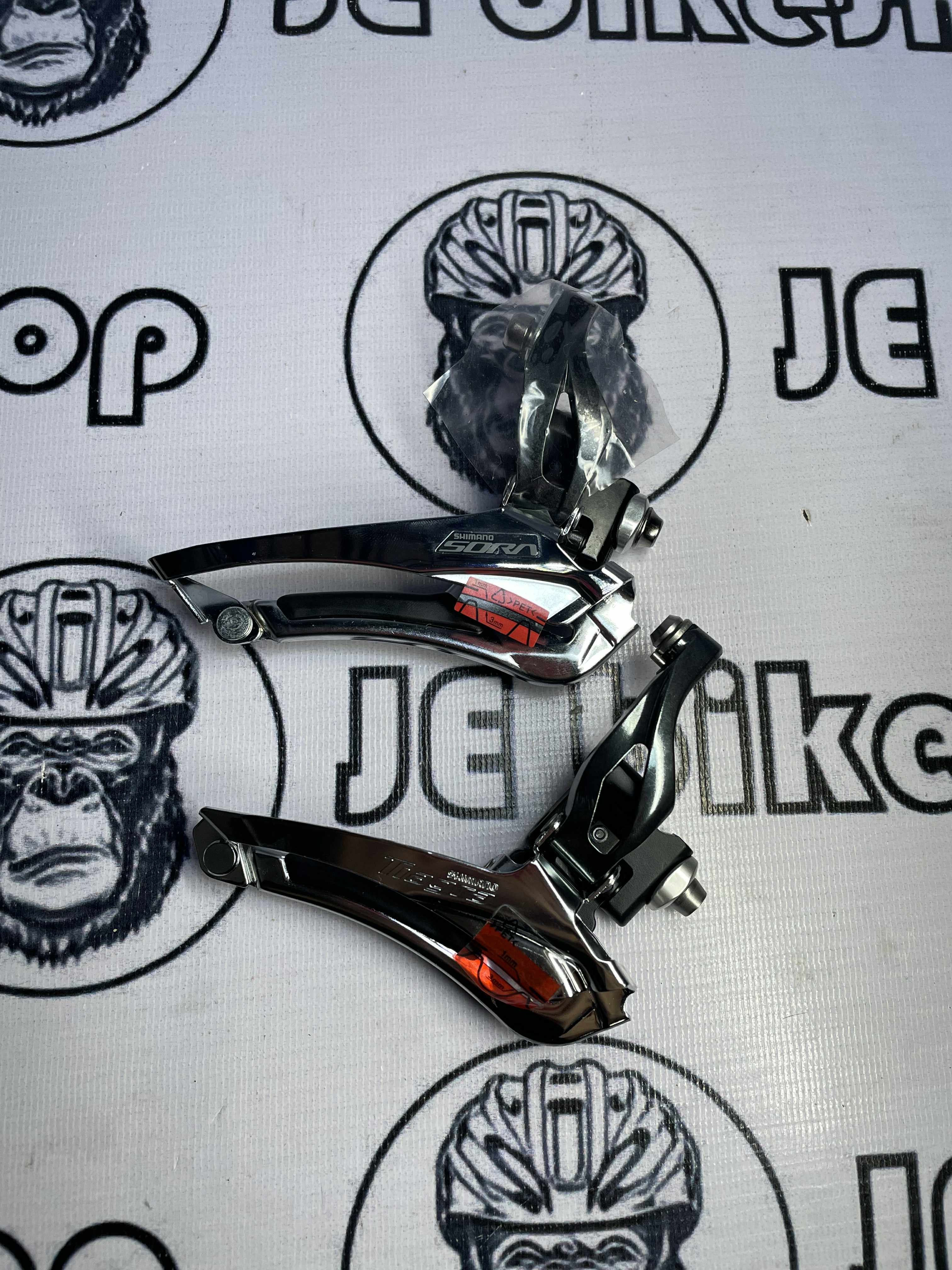 SHIMANO SORA FD AND 4700 TIAGRA FD BRAZE ON