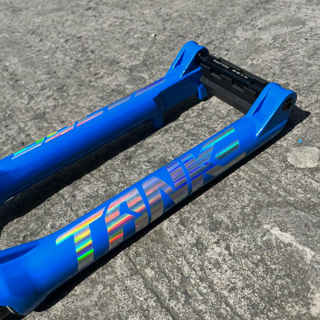 TANKE TF 300 SID 27.5 BLUE TAPERED THRU AXLE BOOST AIR FORK