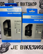 Shimano HBM475 front and rear hub pair 36 holes for 8-9 speed bikes