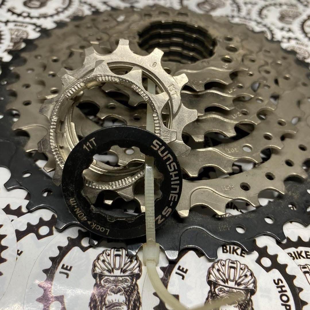 8-speed Sunshine 11-42T cassette for MTB and road bikes