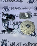 Shimano CUES U6000 SGS 11 speed upkit with HG601 chain and Deore M5100 11-42T cogs
