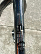 MOUNTAINPEAK NINJA BLACK CHAMELEON 29ER TAPERED QUICK RELEASE LARGE FRAME (FIT SMALLER)