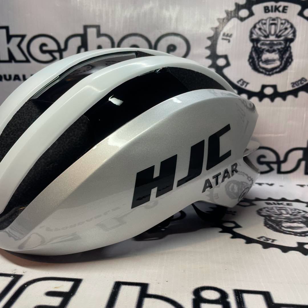 HJC IBEX 54-60CM SILVER WHITE HELMET