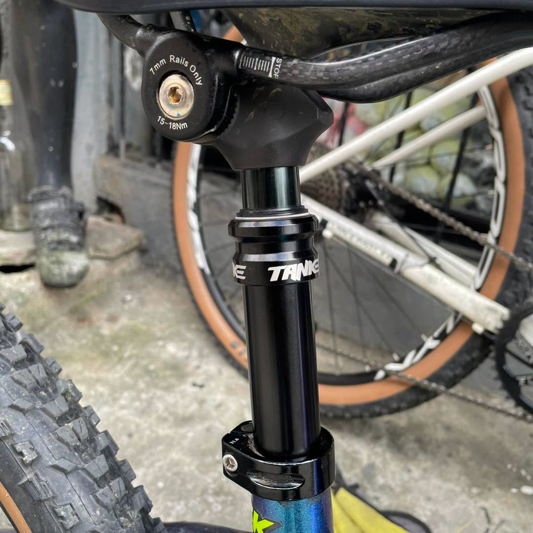 TANKE DROPPER SEATPOST HYDRAULIC W REMOTE 31.6/405MM 130MM TRAVEL