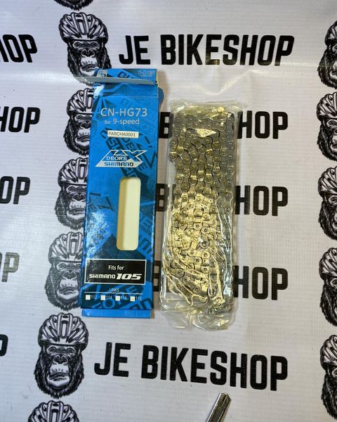 8, 9, 10-11 speed Shimano bicycle chain for MTB and road bikes.