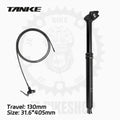 TANKE DROPPER SEATPOST HYDRAULIC W REMOTE 31.6/405MM 130MM TRAVEL
