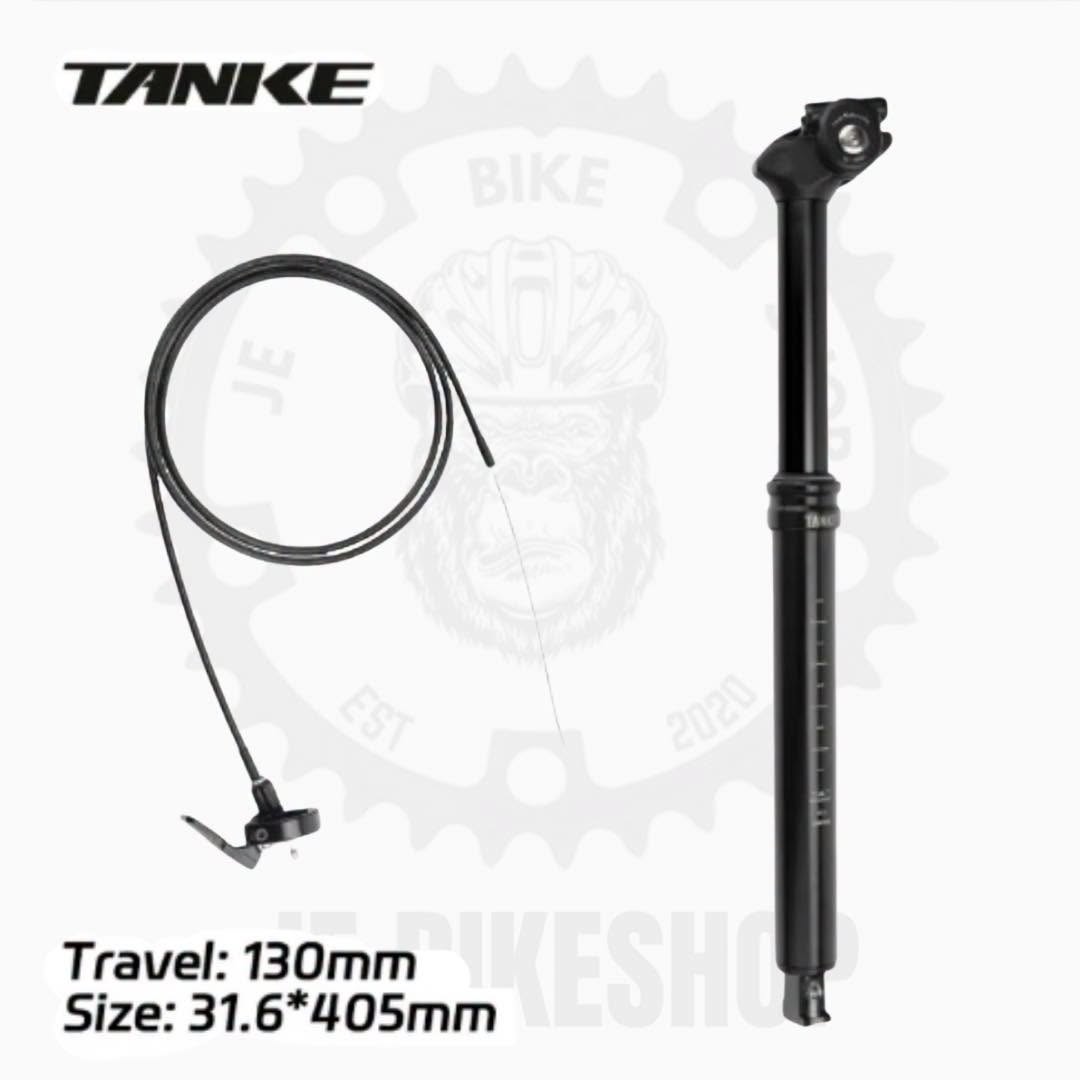 TANKE DROPPER SEATPOST HYDRAULIC W REMOTE 31.6/405MM 130MM TRAVEL