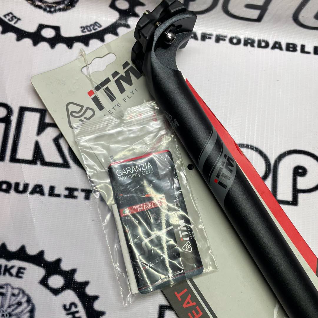 ITM ALCOR 80 27.2 X 400 MM W SETBACK SEATPOST