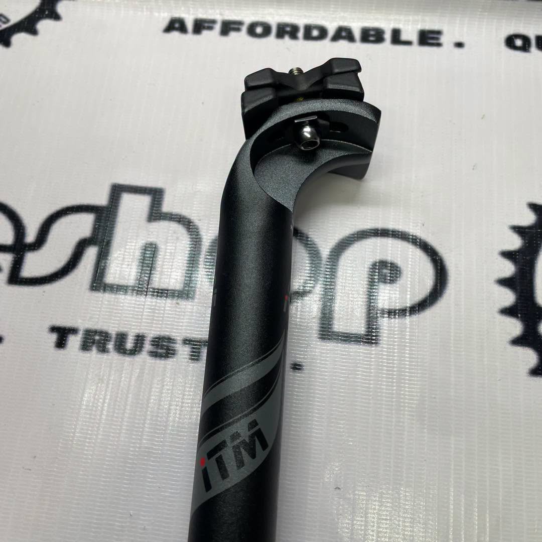 ITM ALCOR 80 27.2 X 400 MM W SETBACK SEATPOST