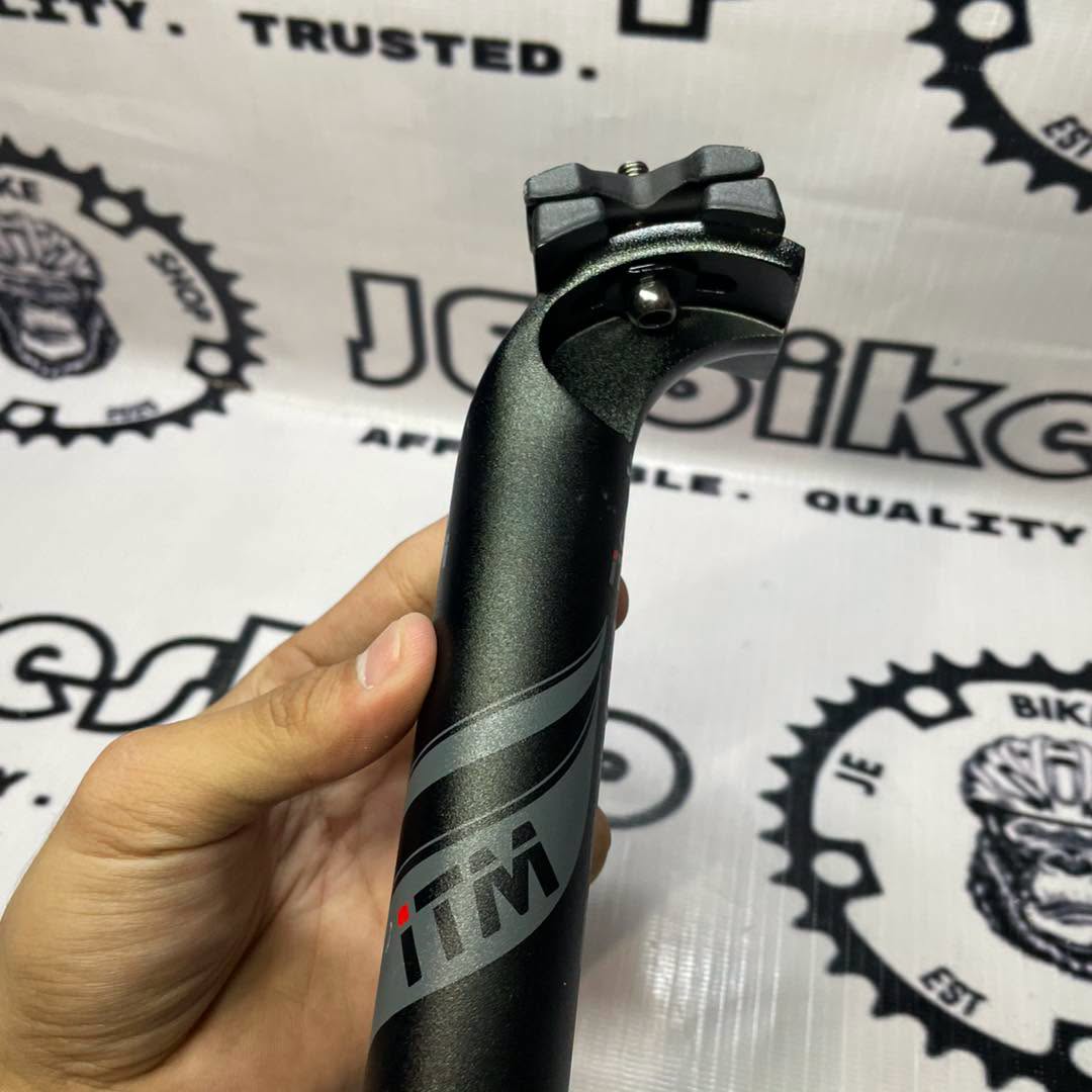 ITM ALCOR 80 31.6 X 400 MM W SETBACK SEATPOST